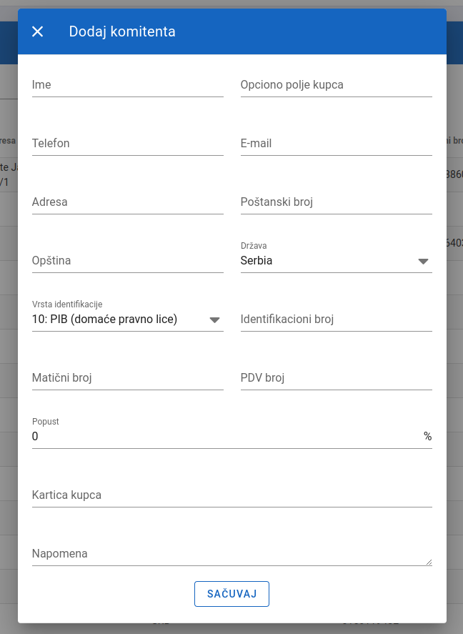 Add client