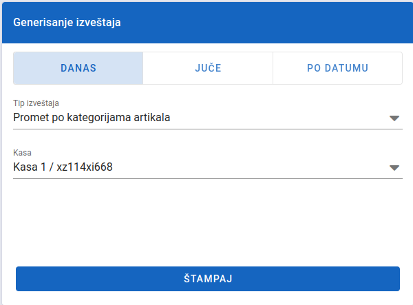 Sales reports 10 printing