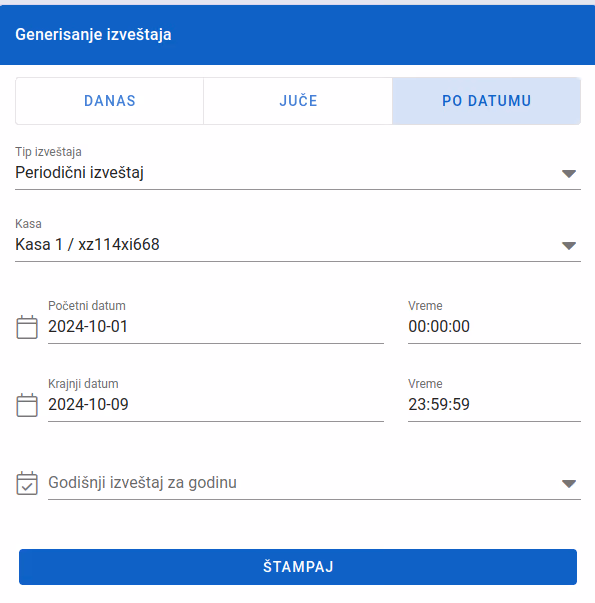 Sales reports 3