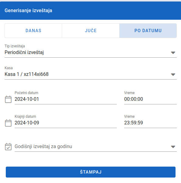 Sales reports 3.2