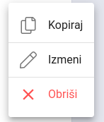 User group options