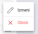 Users table options
