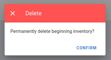 Warning
