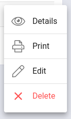 Delivery-in options