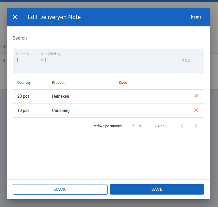 Edit Delivery-in 2