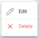 Edit screen for non-booked