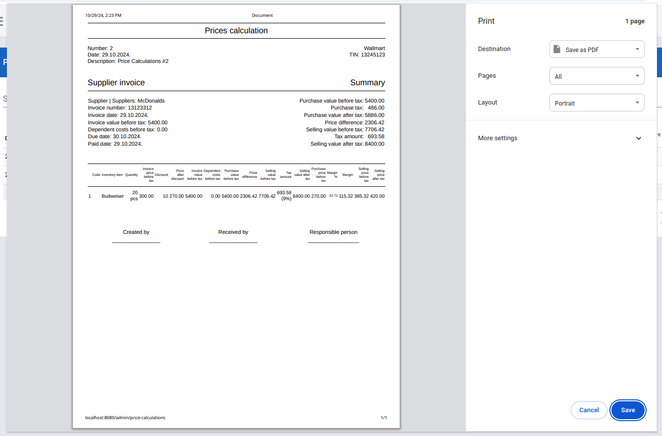 Print screen