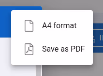 Receipt display options