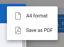 Receipt display options