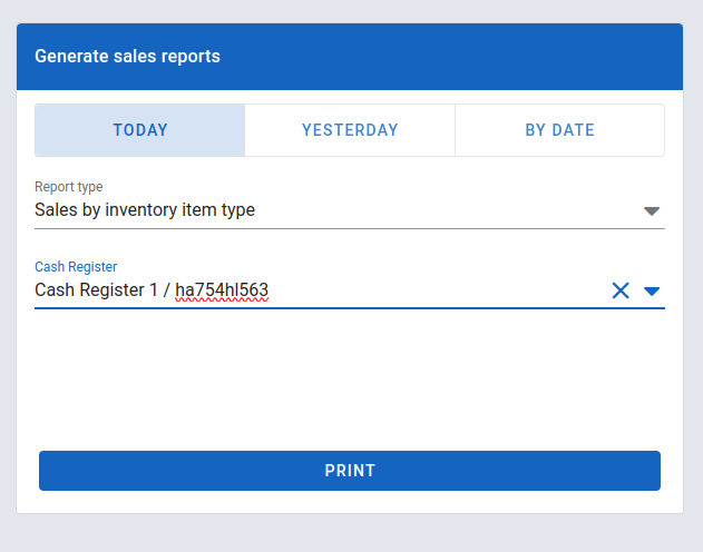 Sales reports 11