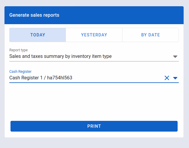 Sales reports 11