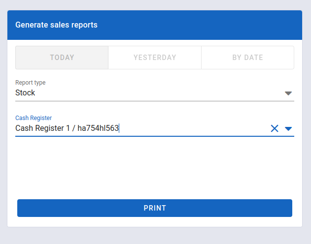 Sales reports 15