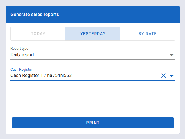 Sales reports 2.2