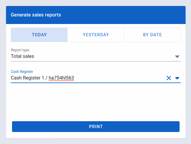 Sales reports 5