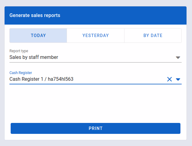 Sales reports 7
