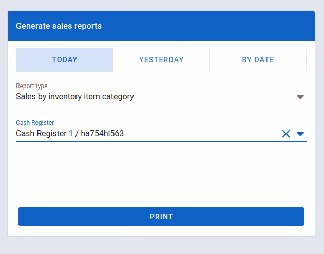 Sales reports 9