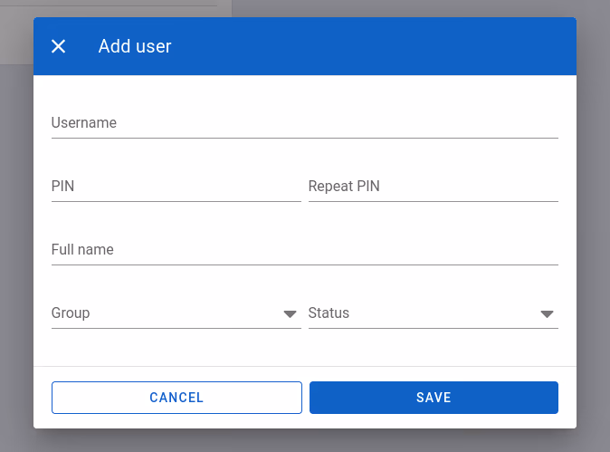 Add user