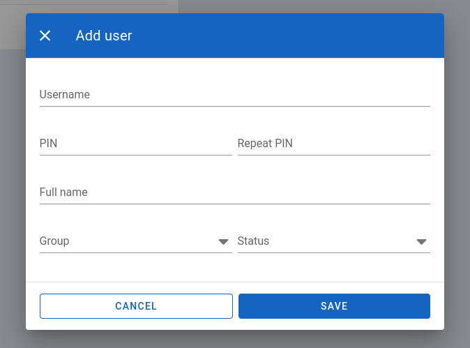Add user