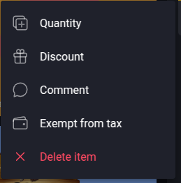 Article options
