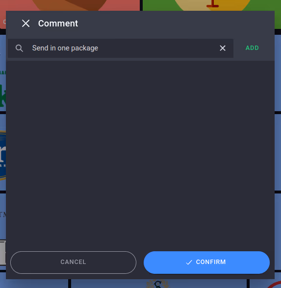 Article comment