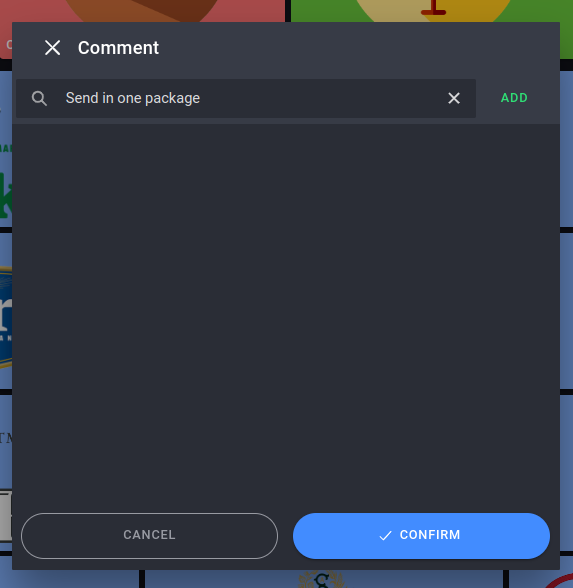 Article comment