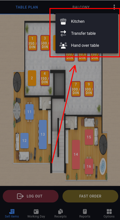 Mobile additional options 2