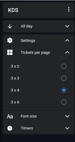 Ticket nums