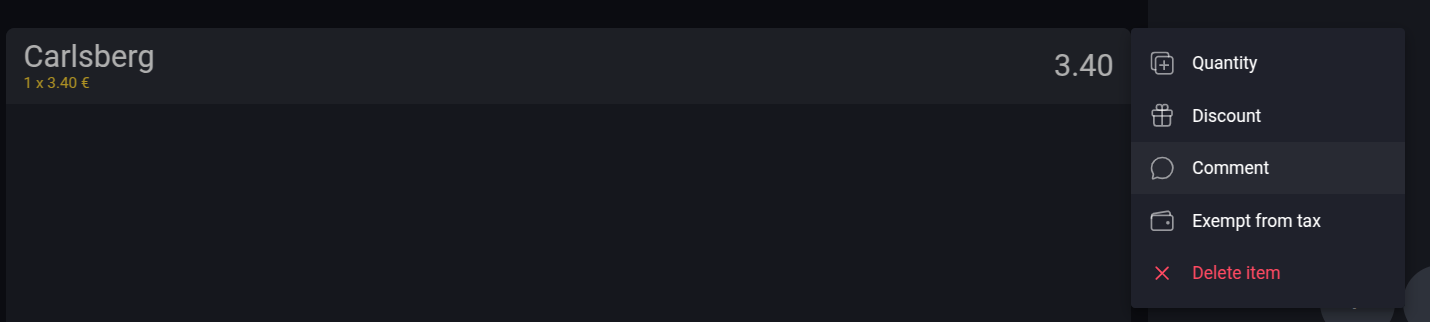 Article options