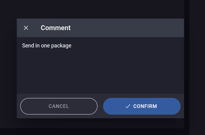 Article comment