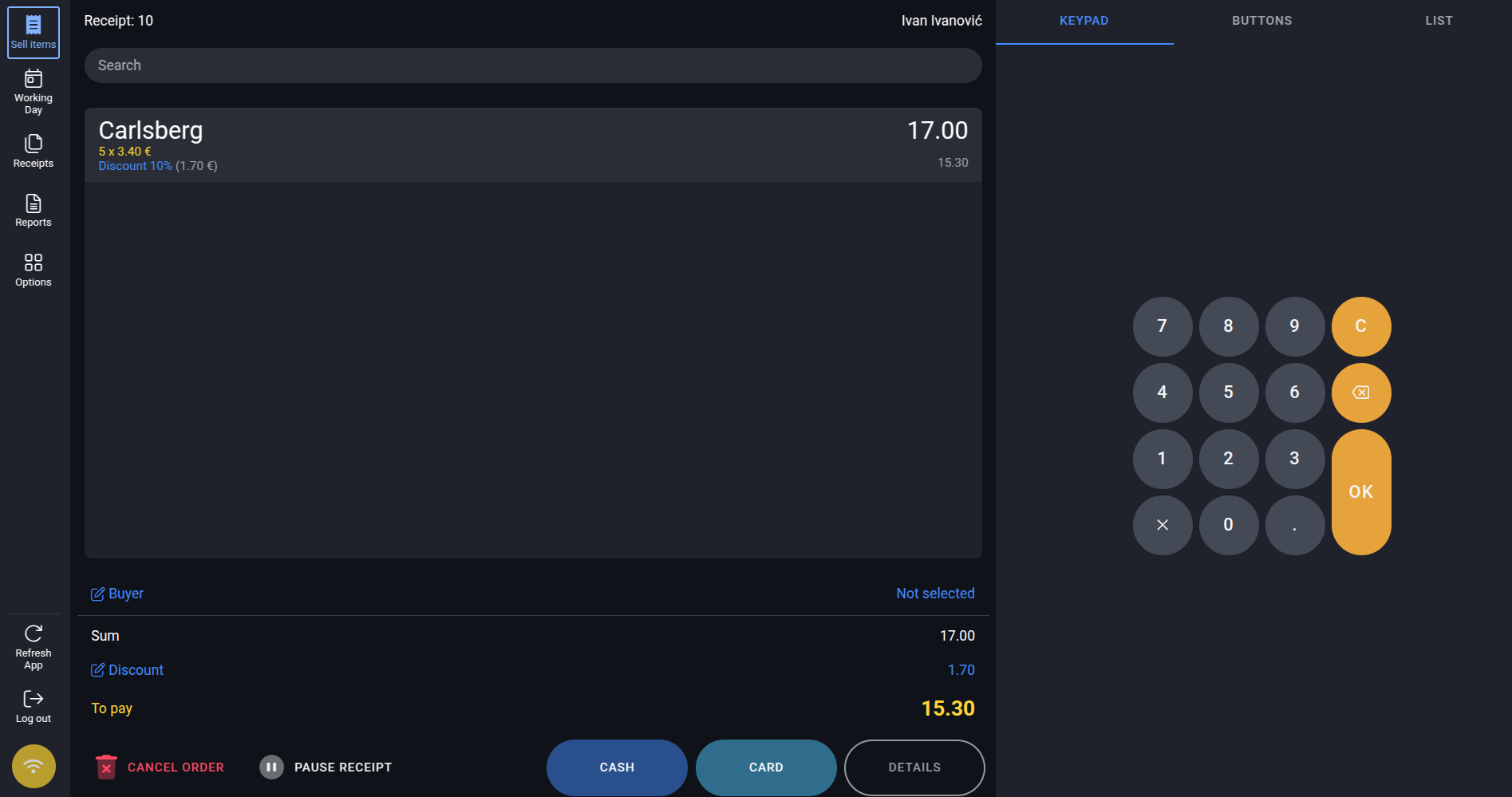 Article discount by 10