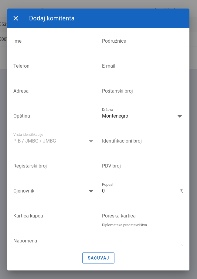 Add client
