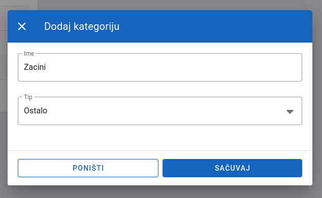 Add category