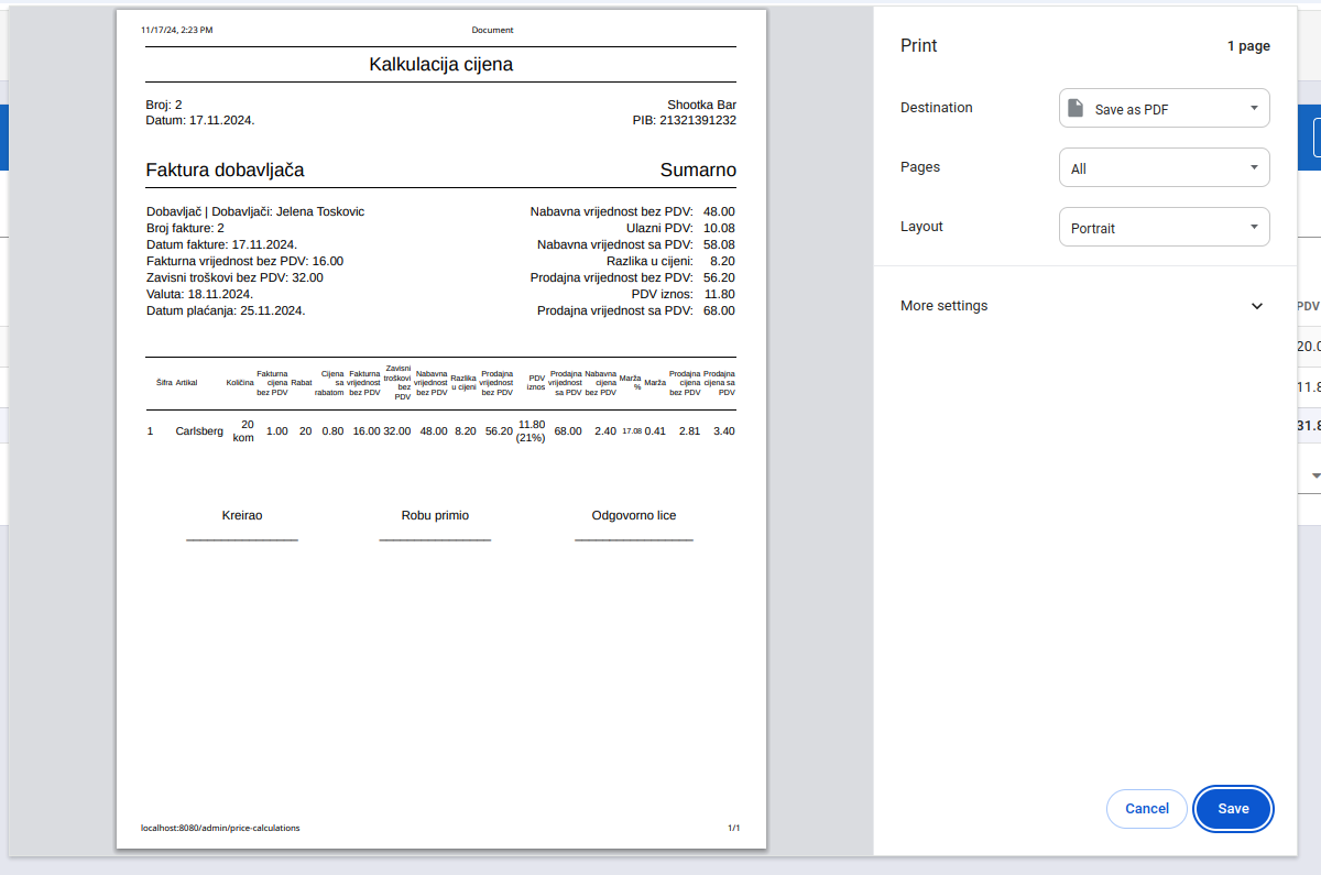 Print screen