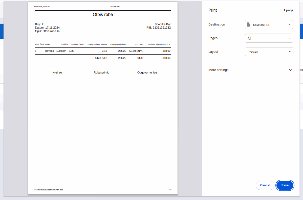 Print screen