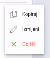 User group options