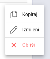 User group options