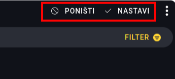 Advanced options