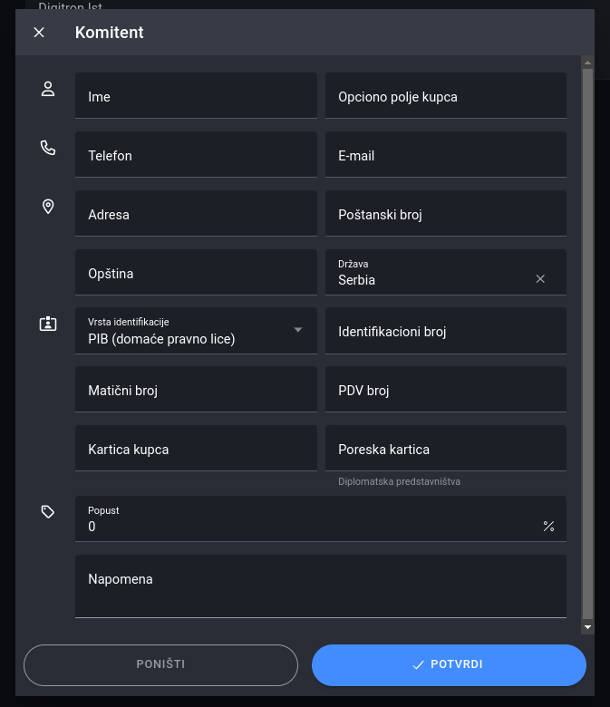 Add client