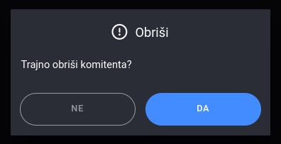 Delete client