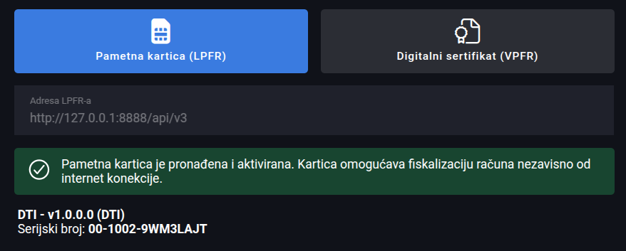 LPFR Activated