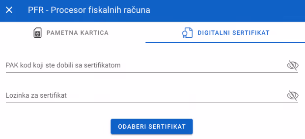 Digital certificate