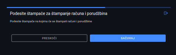 Printer settings