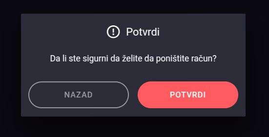 Cancel full order