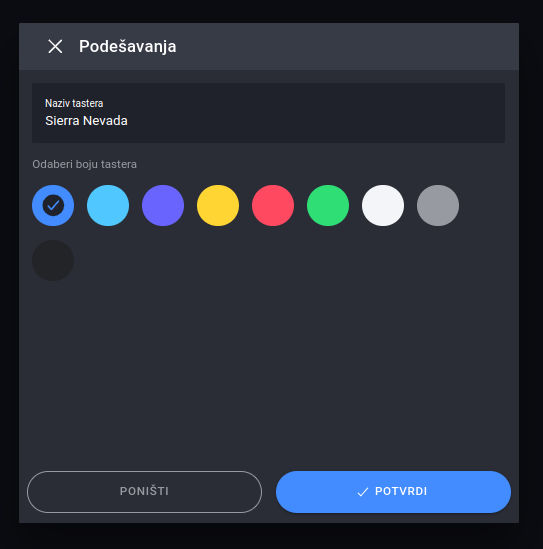 Choose item color