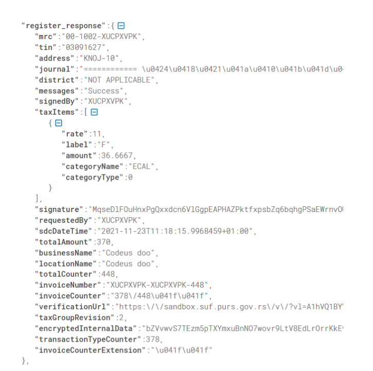 JSON response from PFR