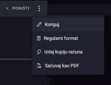 Save receipt as PDF
