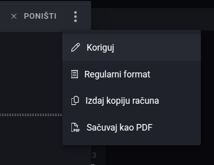 Save receipt as PDF